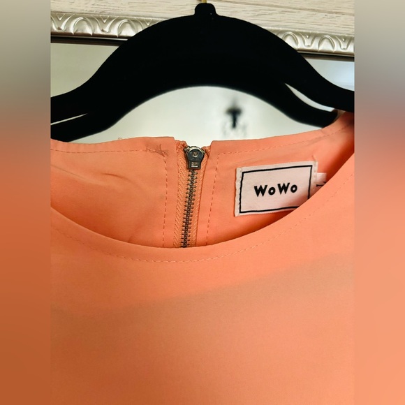 Ruffle Coral blouse - Picture 3 of 4